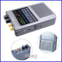 10kHz to 2GHz Touch LCD Radio Receiver with Noise Cancelling Technology