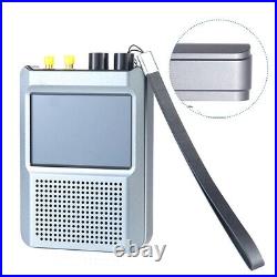 10kHz to 2GHz Touch LCD Radio Receiver with Noise Cancelling Technology