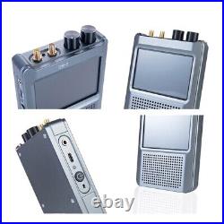 10kHz to 2GHz Touch LCD Radio Receiver with Noise Cancelling Technology