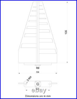 2 GHz to 18 GHz Ultra-Wide band 7 dBi Gain Log-periodic Antenna