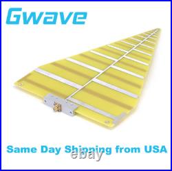 500MHz to 6GHz Ultra-Wideband 6dBi Gain Log-periodic Antenna