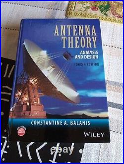 Antenna Theory Analysis and Design 4th Ed. Constantine Balanis 2016 Hardcover