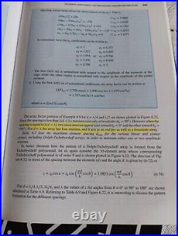 Antenna Theory Analysis and Design 4th Ed. Constantine Balanis 2016 Hardcover