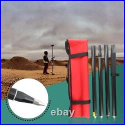 Carbon Fiber Telescopic Pole for Accurate Land Surveying and Engineering Tasks