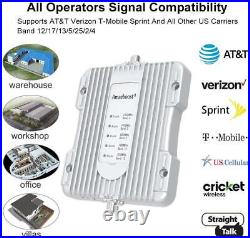 Home MultiRoom-Cell Phone Signal Booster Boosts 4G LTE & 5G up to 5,000 sq. Ft
