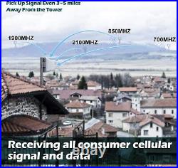 Home MultiRoom-Cell Phone Signal Booster Boosts 4G LTE & 5G up to 5,000 sq. Ft