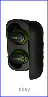 ISOtunes Free True Wireless Noise Isolating Green Earbuds-Bluetooth 5.0 Earbuds