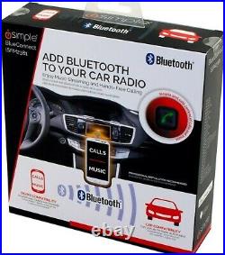 Isimple ISFM2381 BlueConnect BLUETOOTH Hands-Free Car Kit Audio Streaming NEW