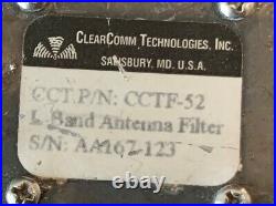 L Band Antenna Filter CCTF-52 Removed Working