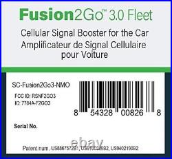 New SureCall Fusion2Go 3.0 Fleet Signal Booster Car, Truck, SUV, 5G/4G LTE