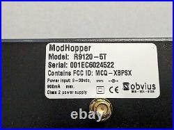 Obvius ModHopper R9120-5T Power Supply + Laird Antennae- Included