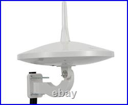 Omnidirectional TV Antenna Outdoor Digital Amplified HDTV Aerial for Smart TV