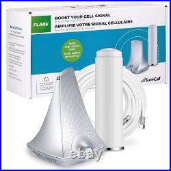 SURECALL FLARE OMNI Most Powerful Cell Signal Booster with Simplified Install