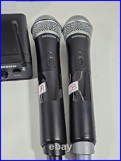 Samson Concert 288 Dual-Channel Handheld Wireless System Black Read