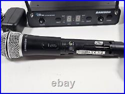 Samson Concert 288 Dual-Channel Handheld Wireless System Black Read