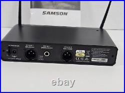 Samson Concert 288 Dual-Channel Handheld Wireless System Black Read