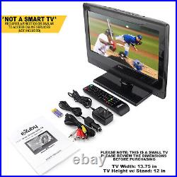 Small TV with Advanced LED Technology 13.3 inch LED TV HDTV HDMI, RCA, RF