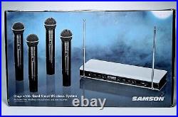 Stage v466 Quad Vocal Wireless System B Band by Samson Technologies