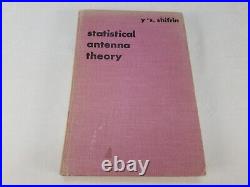 Statistical Antenna Theory Yakov Solomonovich Shifrin 1971 Golem Press