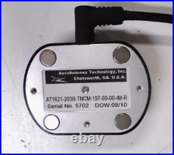 Used AeroAntenna External Magnetic Antenna AT1621-203B-TNCM-197-00-00-IM-R